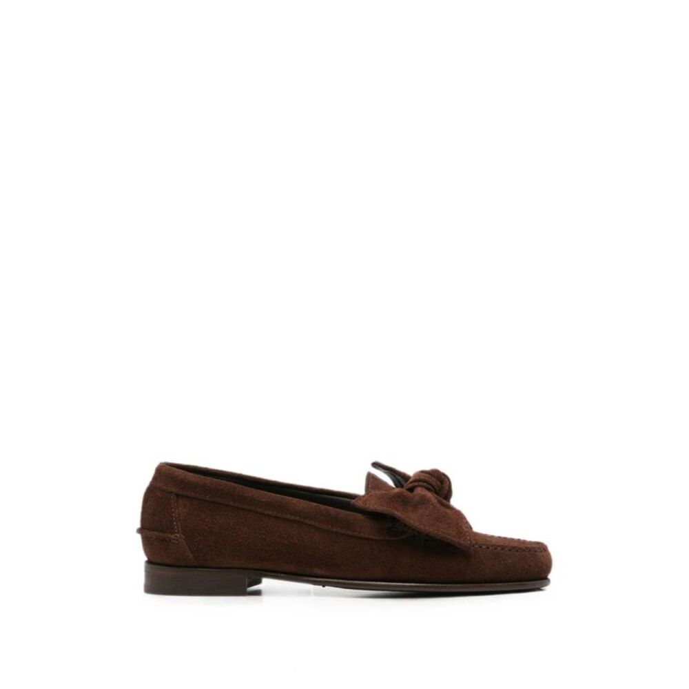 Hereu Women Corbati Suede Leather Loafers